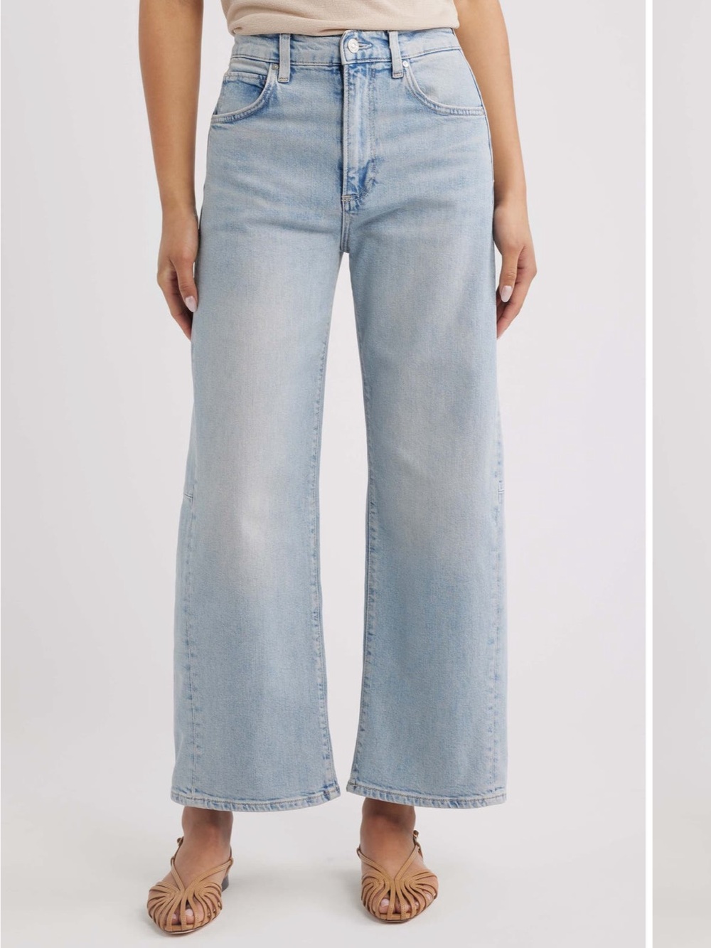 Paige Arellia high waist skimmer barrel jeans, marvista, 25P - Picture 2 of 9
